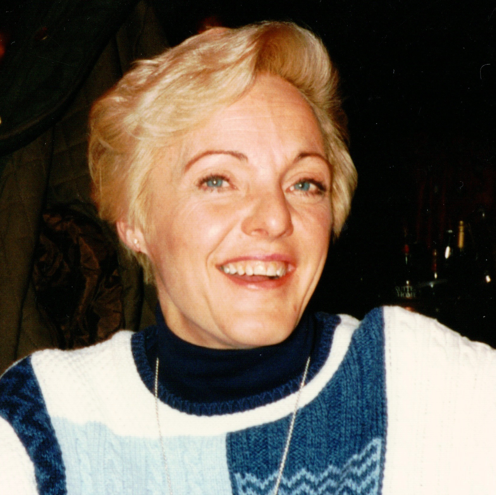 Kayannette Gabrielle with her sparkling blue eyes